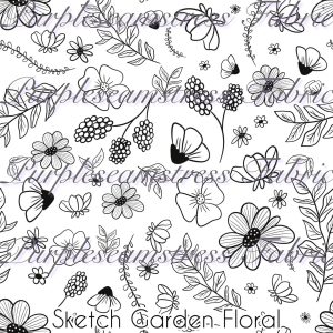 Sketch Garden Floral