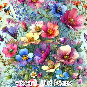 Vibrant Wild Posies