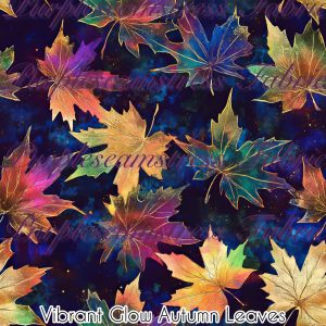 Vibrant Glow Autumn Leaves