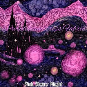 Pink Starry Night