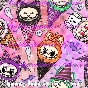 Spooky Labubu Ice Cream