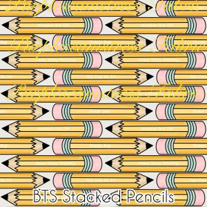 BTS Stacked Pencils