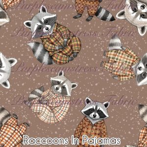 Raccoons in Pajamas