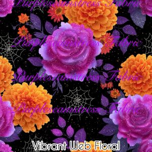 Vibrant Web Floral