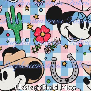 Western Plaid Mice