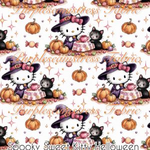 Spooky Sweet Kitty Helloween - Fabric