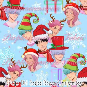 Kpop DH Saja Boys Christmas - Fabric