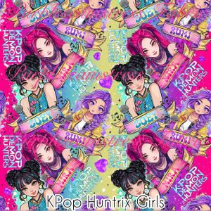 Kpop Huntrix Girls - Fabric