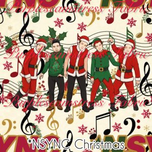 NSYNC Christmas - Fabric