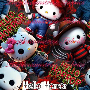 Hello Horror - Fabric