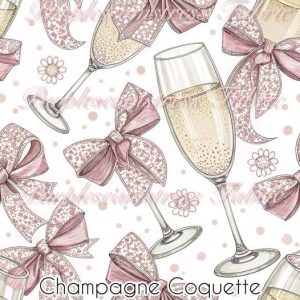 Champagne Coquette - Fabric