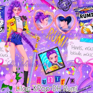 Lilac Kpop DH Rumi - Fabric