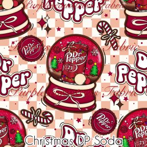Christmas DP Soda - Fabric