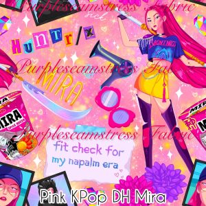 Pink Kpop DH Mira - Fabric