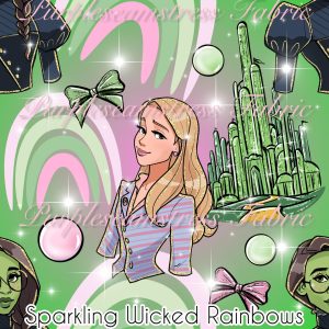 Sparkling Wicked Rainbows - Fabric