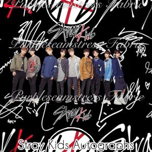 Stray Kids Autographs - Fabric