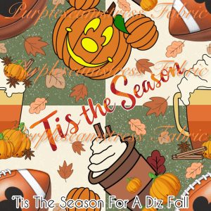 Tis the Season For A Diz Fall - Fabric