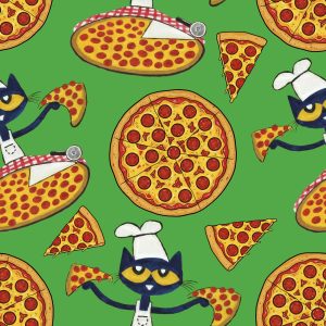 Pizza Pete The Cat - Fabric