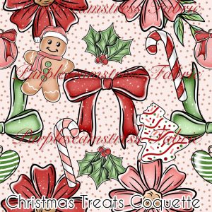 Christmas Treats Coquette - Fabric