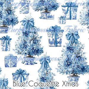 Blue Coquette Christmas