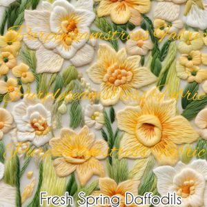 Fresh Spring Daffodils
