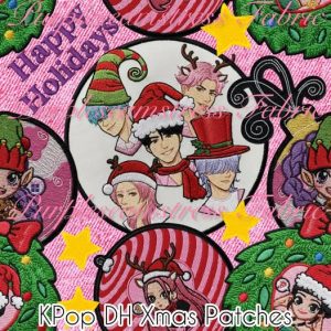 Kpop DH Xmas Patches