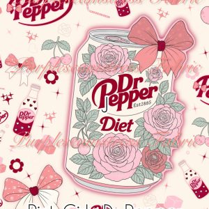 Pink Girly Dr Pepper