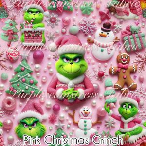 Pink Christmas Grinch