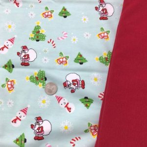Santa/Snowman on Mint Bundle