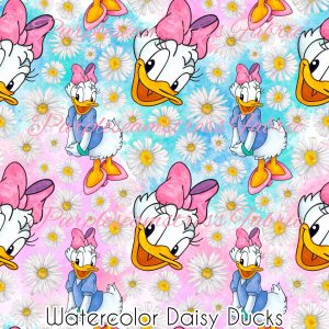 Watecolor Daisy Duck
