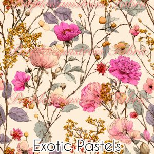 Exotic Pastels - Fabric