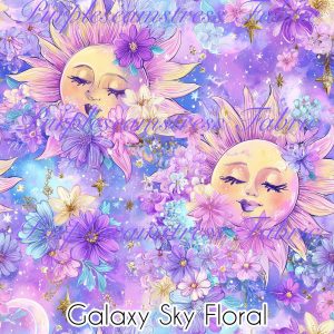 Galaxy Sky Floral - Fabric