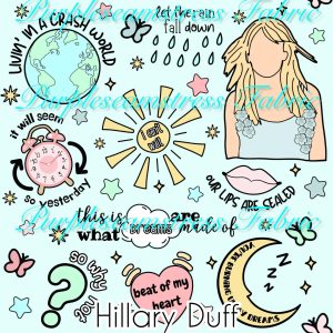 Hilary Duff - Fabric