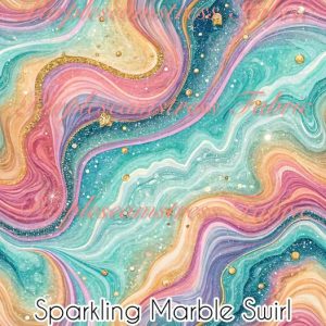 Sparkle Marble Swirl - Fabric