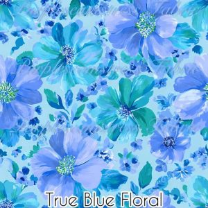True Blue Floral - Fabric