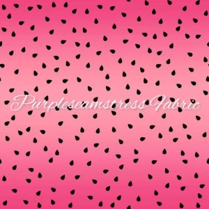 Watermelon Seeds - Fabric