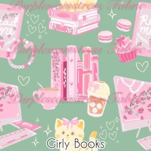 Girly Books - Fabric