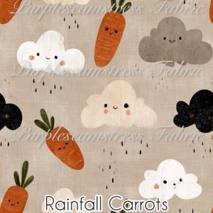 Rainfall Carrots - Fabric