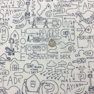 Miscellaneous Sayings Cotton Jersey - Fabric