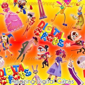 Amazing Digital Circus - Fabric