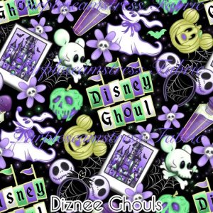 Diznee Ghouls - Fabric