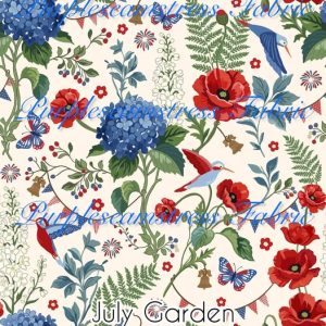 July Garden - Fabric