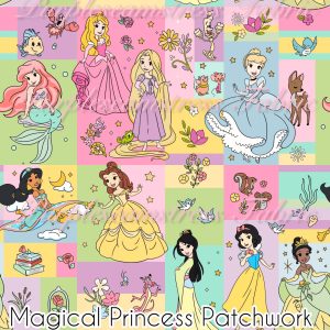 Magical Princess Patchwork - Fabric
