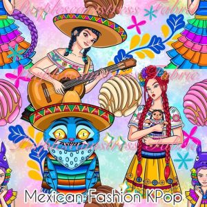 Mexican Fashion Kpop - Fabric