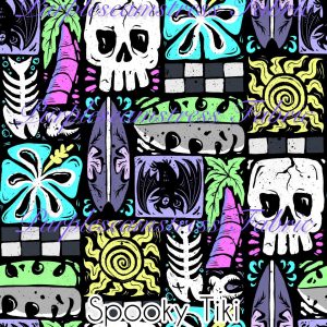 Spooky Tiki - Fabric