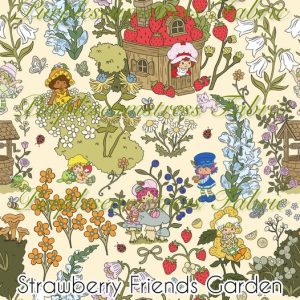 Strawberry Friends Garden - Fabric