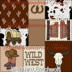 Wild West Patchwork - Fabric