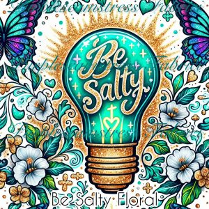 Be Salty Floral - Fabric