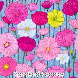 Speckled Poppies - Fabric