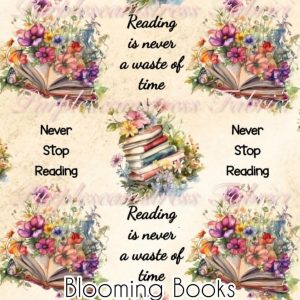Blooming Books - Fabric